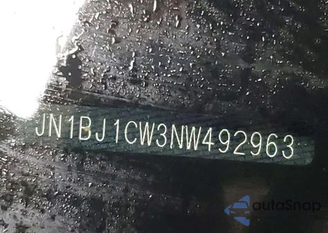 2022 Nissan Rogue Sport Sl из США, поврежденный, VIN JN1BJ1CW3NW492963